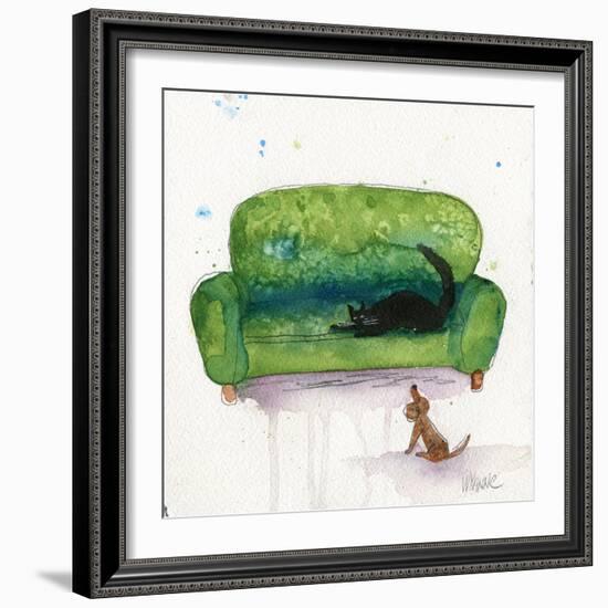 The Waiting Game-Wyanne-Framed Giclee Print