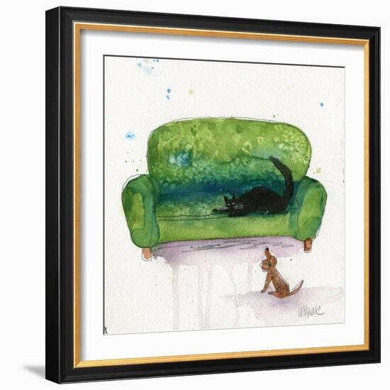The Waiting Game-Wyanne-Framed Giclee Print