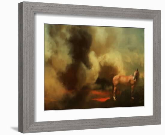 The Waiting Silence-Mark Gordon-Framed Giclee Print