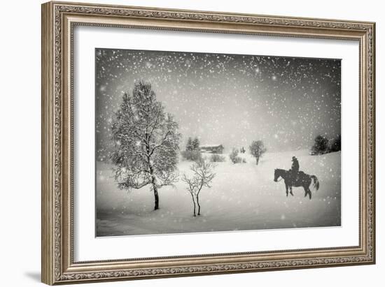 The Waiting-Vito Guarino-Framed Giclee Print