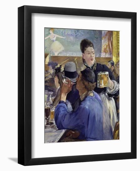 The Waitress, 1879-Edouard Manet-Framed Giclee Print