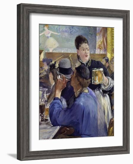 The Waitress, 1879-Edouard Manet-Framed Giclee Print