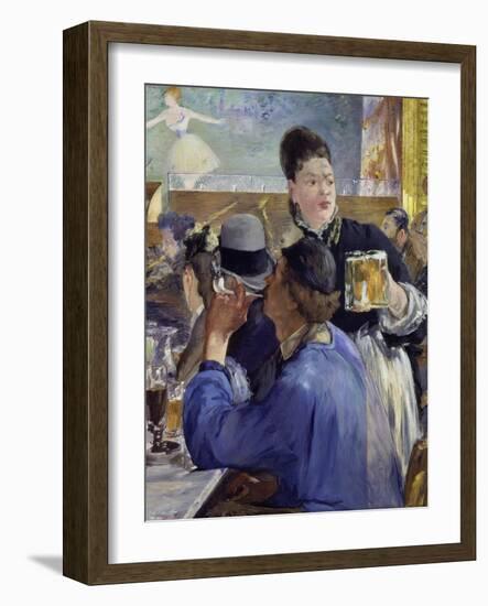 The Waitress, 1879-Edouard Manet-Framed Giclee Print