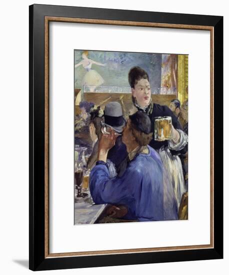 The Waitress, 1879-Edouard Manet-Framed Giclee Print