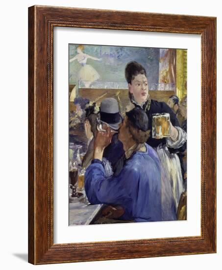 The Waitress, 1879-Edouard Manet-Framed Giclee Print