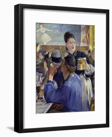 The Waitress, 1879-Edouard Manet-Framed Giclee Print