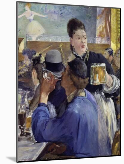 The Waitress, 1879-Edouard Manet-Mounted Giclee Print