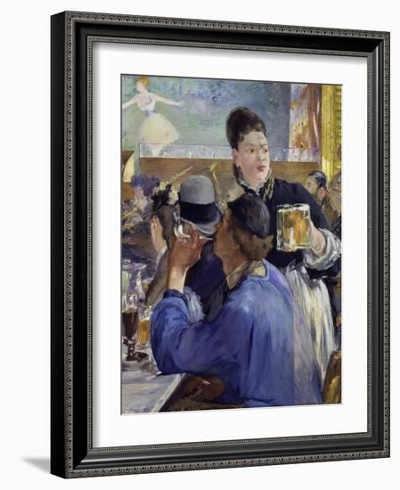 The Waitress, 1879-Edouard Manet-Framed Giclee Print