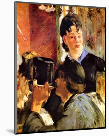 The Waitress-Edouard Manet-Mounted Giclee Print