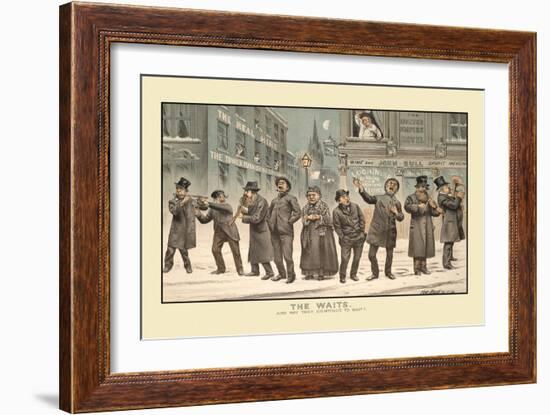 The Waits!-Tom Merry-Framed Art Print