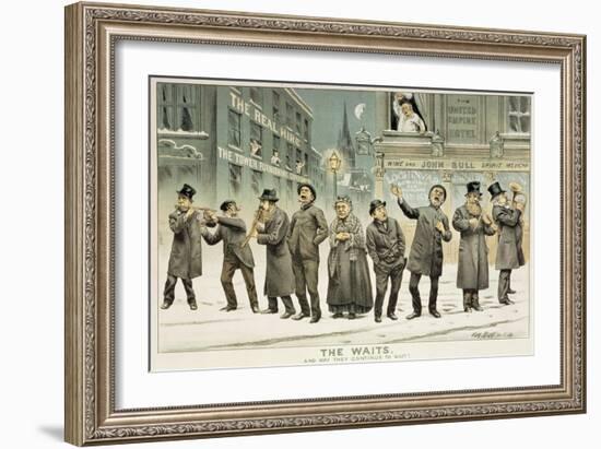 The Waits-Tom Merry-Framed Giclee Print