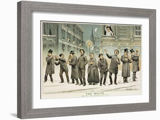 The Waits-Tom Merry-Framed Giclee Print