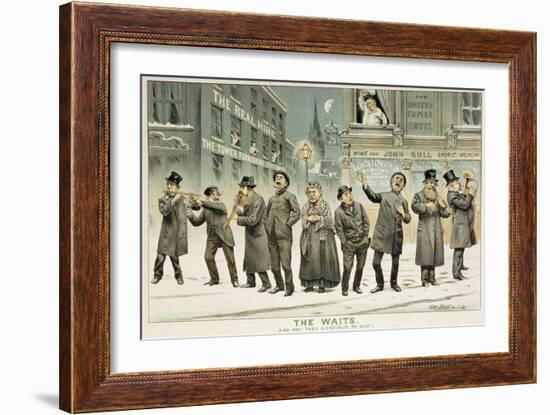 The Waits-Tom Merry-Framed Giclee Print