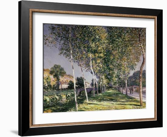 The Walk, 1890-Alfred Sisley-Framed Giclee Print