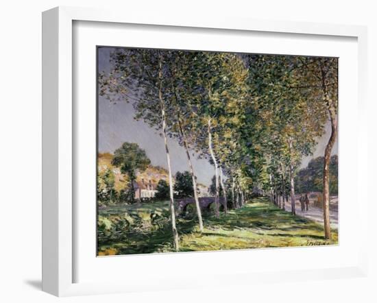 The Walk, 1890-Alfred Sisley-Framed Giclee Print