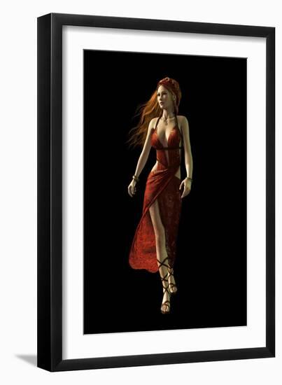 The Walk, 3D Cg-Atelier Sommerland-Framed Art Print