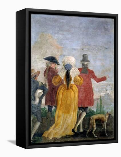 The Walk, c.1791-Giandomenico Tiepolo-Framed Premier Image Canvas