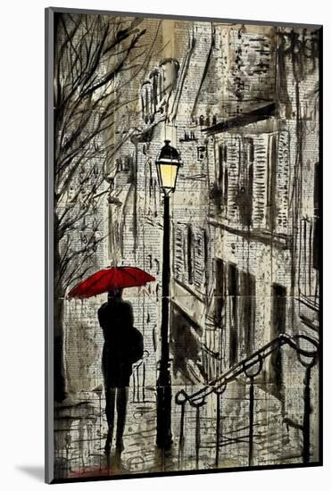 The Walk Home-Loui Jover-Mounted Art Print