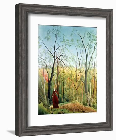 The Walk in the Forest, 1886-90-Henri Rousseau-Framed Giclee Print