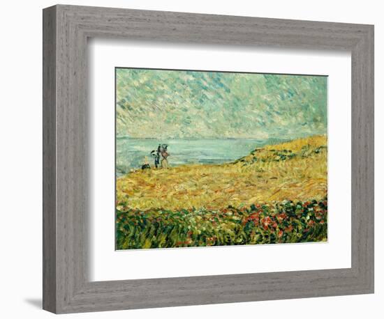 The Walk (Oil on Canvas)-Louis Valtat-Framed Giclee Print