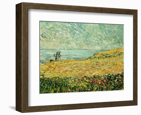 The Walk (Oil on Canvas)-Louis Valtat-Framed Giclee Print