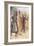 The Walk to Emmaus-Harold Copping-Framed Giclee Print