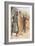 The Walk to Emmaus-Harold Copping-Framed Giclee Print