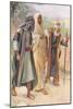 The Walk to Emmaus-Harold Copping-Mounted Giclee Print