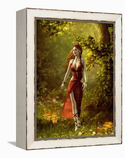 The Walk-Atelier Sommerland-Framed Stretched Canvas