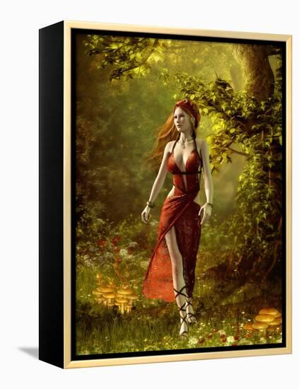 The Walk-Atelier Sommerland-Framed Stretched Canvas