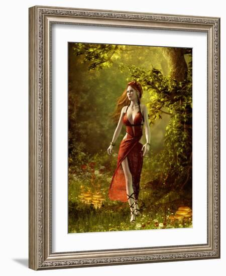 The Walk-Atelier Sommerland-Framed Art Print