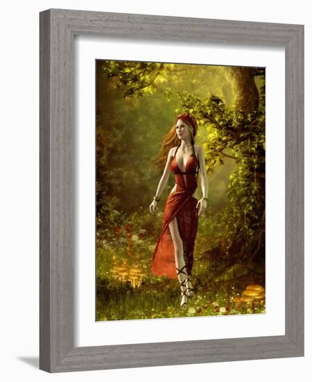 The Walk-Atelier Sommerland-Framed Art Print