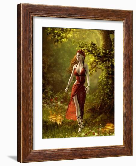 The Walk-Atelier Sommerland-Framed Art Print