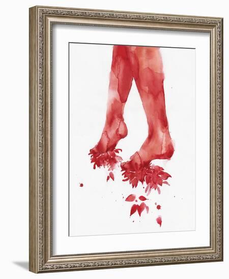 The Walk-Agnes Cecile-Framed Art Print