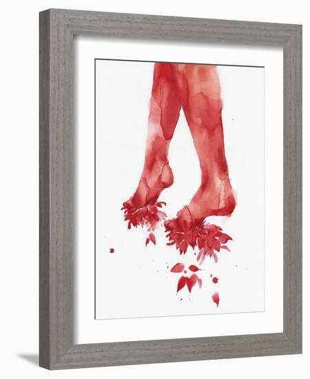 The Walk-Agnes Cecile-Framed Art Print