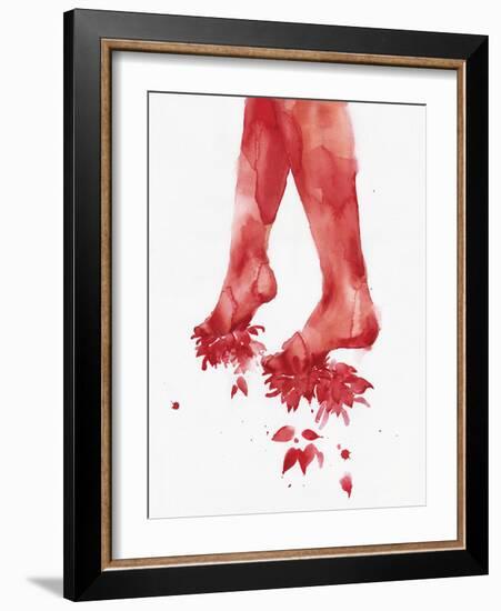 The Walk-Agnes Cecile-Framed Art Print