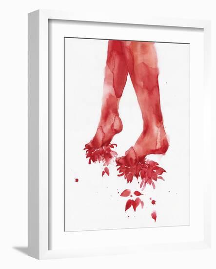 The Walk-Agnes Cecile-Framed Art Print