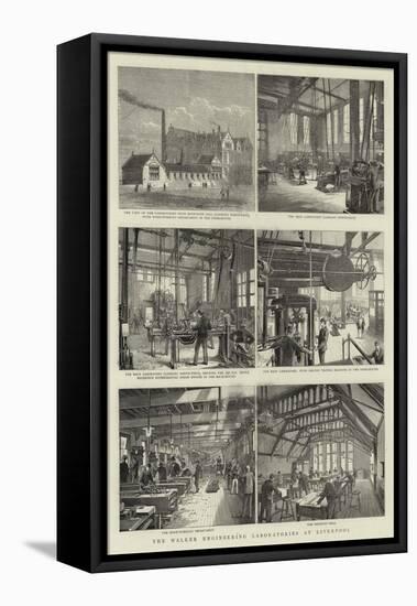 The Walker Engineering Laboratories at Liverpool-null-Framed Premier Image Canvas