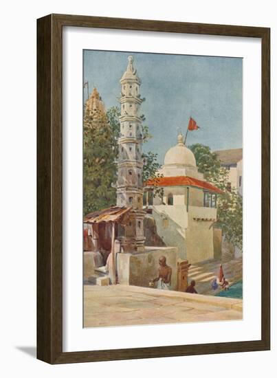 'The Walkeshwar Temple, Bombay, c1880 (1905)-Alexander Henry Hallam Murray-Framed Giclee Print