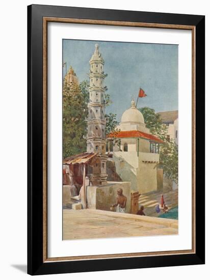 'The Walkeshwar Temple, Bombay, c1880 (1905)-Alexander Henry Hallam Murray-Framed Giclee Print