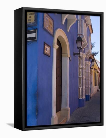 The Walled City, Cartagena, Colombia, South America-Ethel Davies-Framed Premier Image Canvas