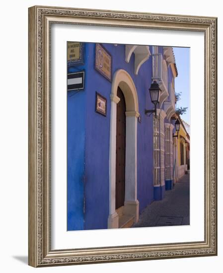 The Walled City, Cartagena, Colombia, South America-Ethel Davies-Framed Photographic Print