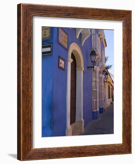 The Walled City, Cartagena, Colombia, South America-Ethel Davies-Framed Photographic Print