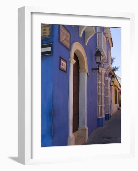 The Walled City, Cartagena, Colombia, South America-Ethel Davies-Framed Photographic Print