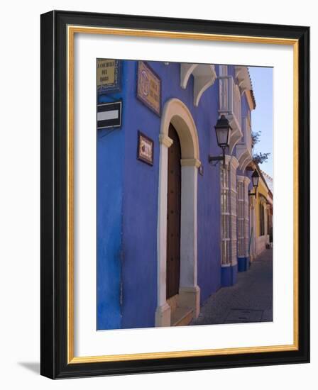 The Walled City, Cartagena, Colombia, South America-Ethel Davies-Framed Photographic Print