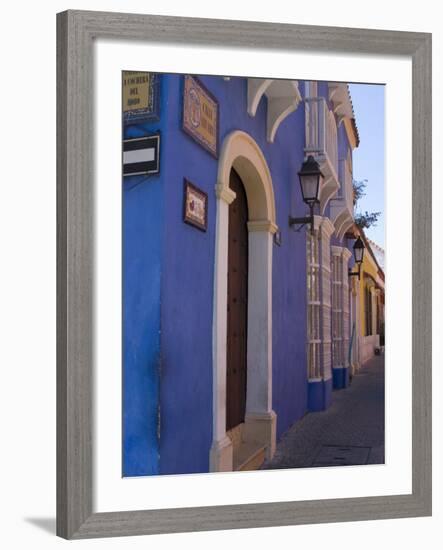 The Walled City, Cartagena, Colombia, South America-Ethel Davies-Framed Photographic Print