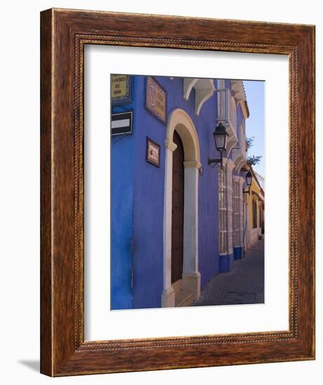 The Walled City, Cartagena, Colombia, South America-Ethel Davies-Framed Photographic Print