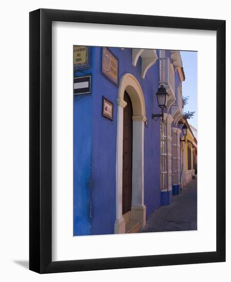 The Walled City, Cartagena, Colombia, South America-Ethel Davies-Framed Photographic Print