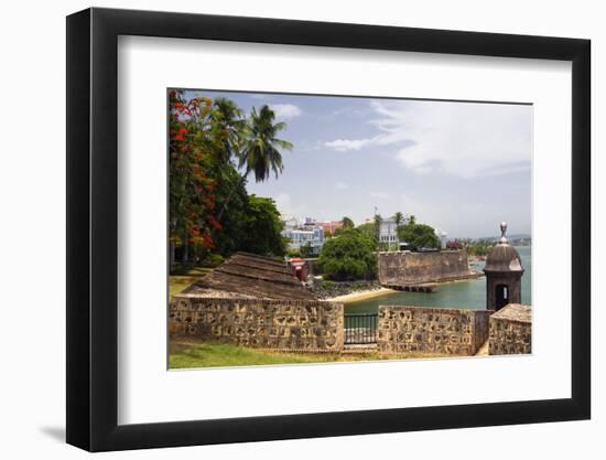 The Walled City Old San Juan Puerto Rico-George Oze-Framed Photographic Print