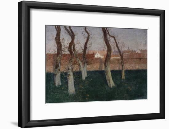 The Walled Garden-Fritz Thaulow-Framed Giclee Print